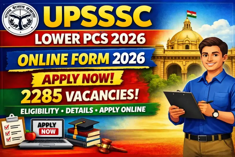 UPSSSC Lower PCS Recruitment 2026