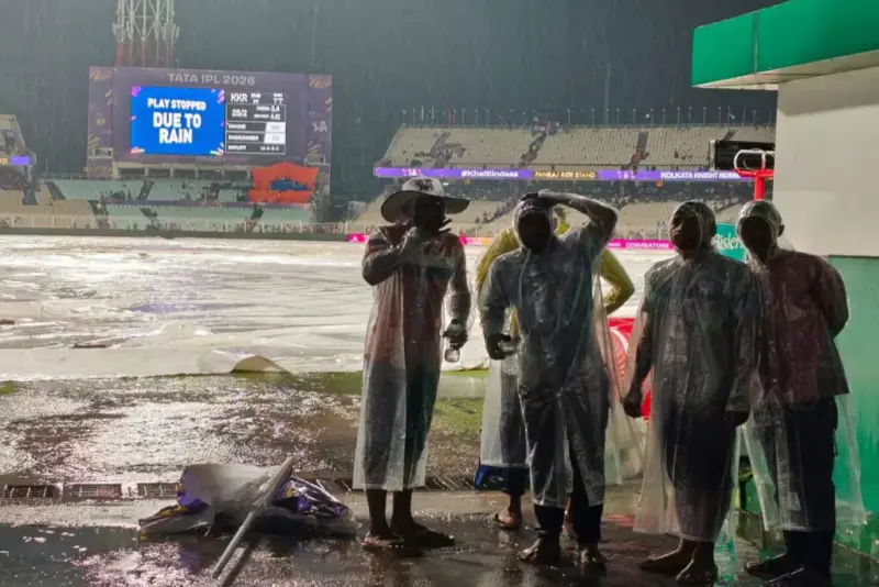 बारिश ने रोकी KKR बनाम PBKS भिड़ंत, पंजाब किंग्स को IPL 2026 में मिली बढ़त, कोलकाता संघर्ष जारी