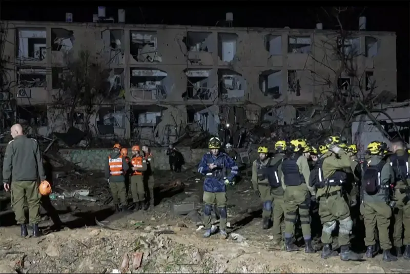 Over 100 Injured in Iran Strikes Near Israeli Nuclear Research Center