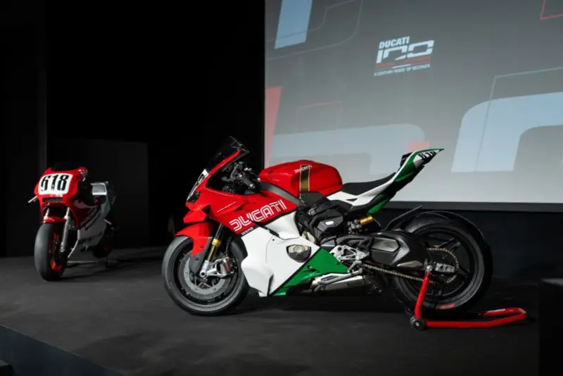 Ducati marks 100 years with Superleggera V4 Centenario Tricolore with just 100 units available