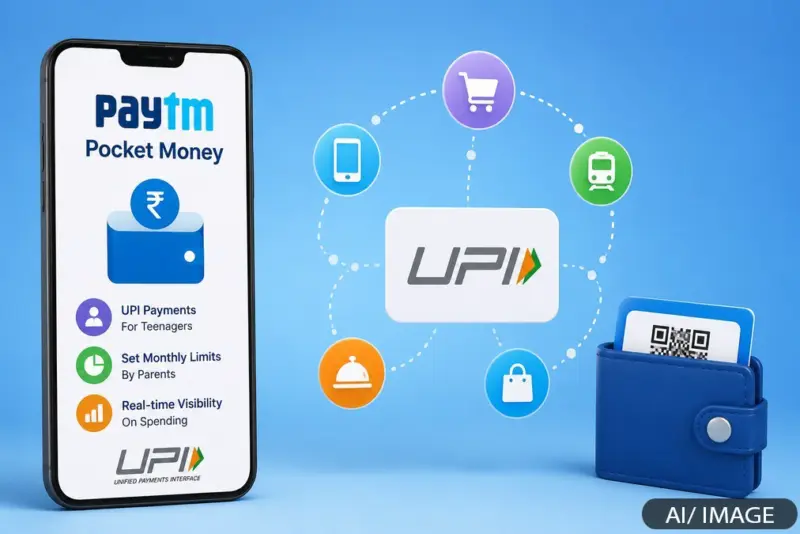 बिना बैंक अकाउंट अब Teenagers भी कर सकेंगे UPI पेमेंट, Paytm ने लॉन्च किया नया Pocket Money फीचर