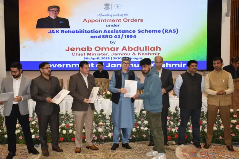 CM Omar Abdullah Distributes 90 Compassionate Appointments in Kashmir, Assures System Reforms