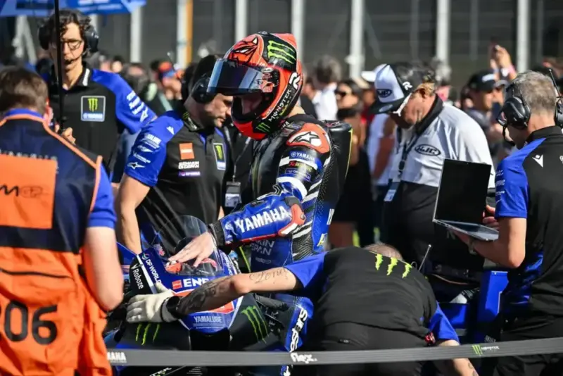 Fabio Quartararo faces dramatic downfall at Brazil MotoGP: rear tyre issue derails hopes