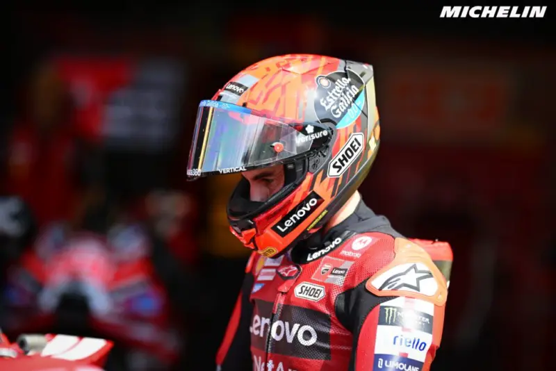 Marc Marquez reveals emotional battle at Mugello: 'Without helmet, I'm ready, but it's different!'