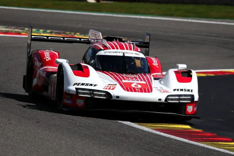 Estre takes Porsche to the top in the second practice session at Spa.