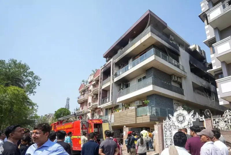 Nine dead in East Delhi fire, toddler among victims in Vivek Vihar