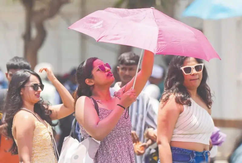 Heatwave builds in city with mercury soaring to nearly 37°C