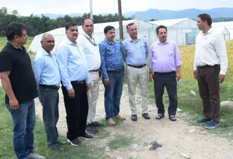 DAJ inspects ongoing agricultural activities at S.M. Farm-Lamberi