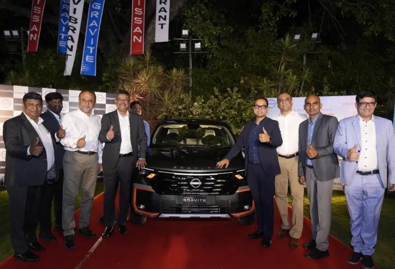 Nissan Delivers 100 Gravite SUVs in Hyderabad at Landmark Event | Autocar Professional