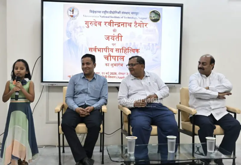 Sarvabhashiya Chaupal Inaugurated at VNIT on the Birth Anniversary of Gurudev Rabindranath Tagore
