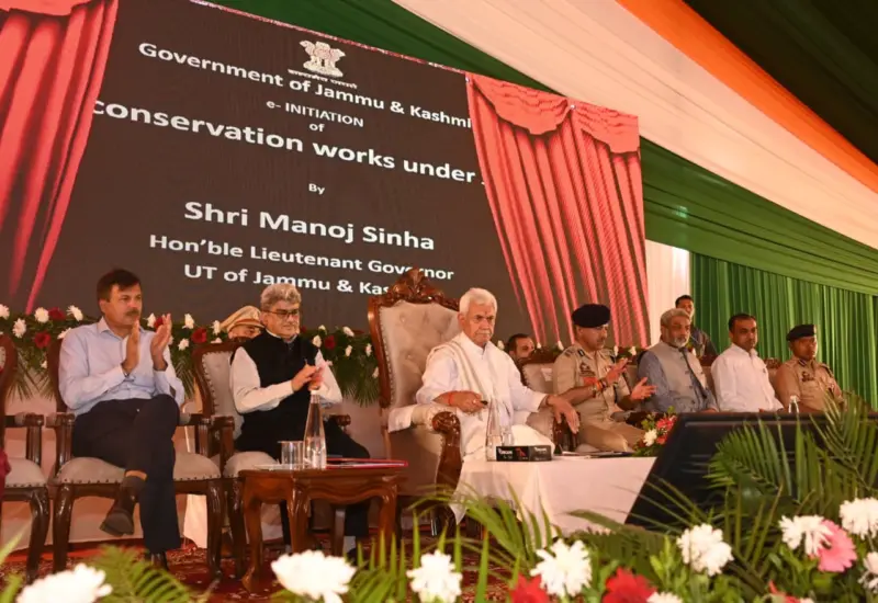 "Vibrant Villages Programme" | LG Visits Sariah In Rajouri, Inaugurated Several Development Projects