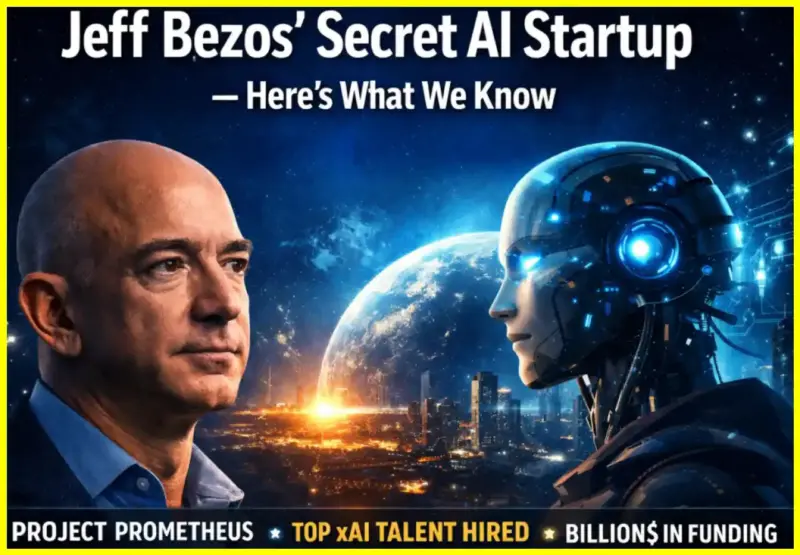 Inside Project Prometheus: Jeff Bezos Secret AI Startup Hiring Top Talent