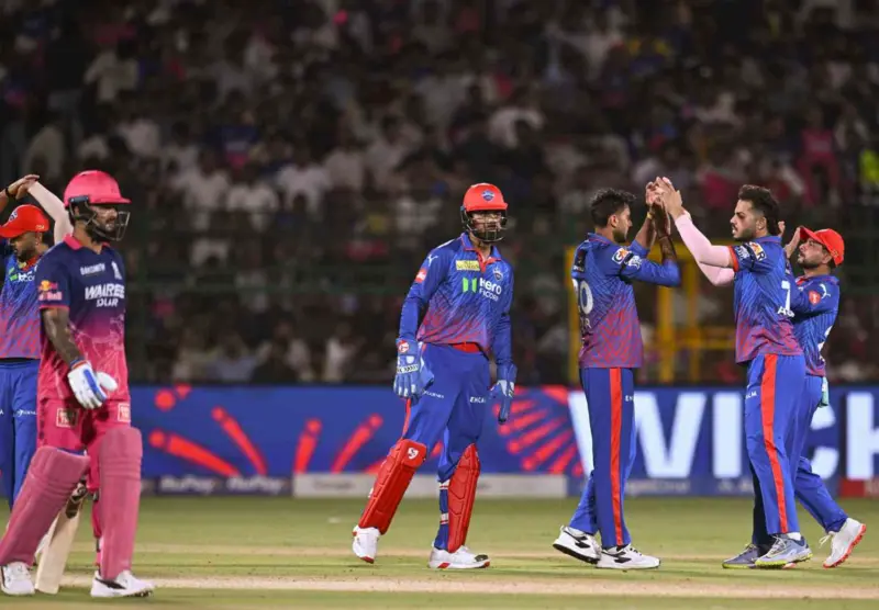 ঘরের মাঠে রাজস্থান রয়্যালসকে ৭ উইকেটে পরাজিত করল দিল্লি ক্যাপিটালস