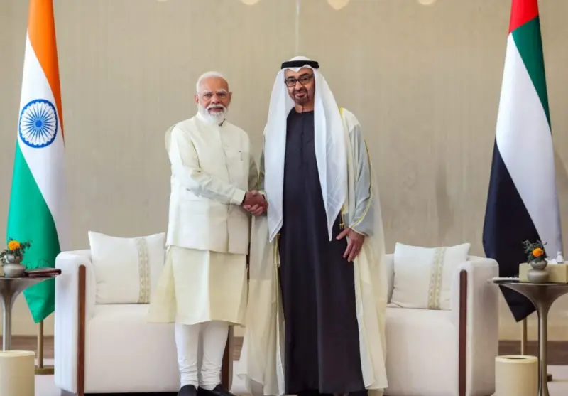 'India stands shoulder-to-shoulder with UAE in every situation': PM Modi during bilateral meet with President Zayed Al Nahan