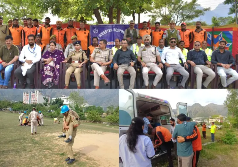 Civil Defence Mock Drill conducted in Reasi to strengthen disaster preparedness