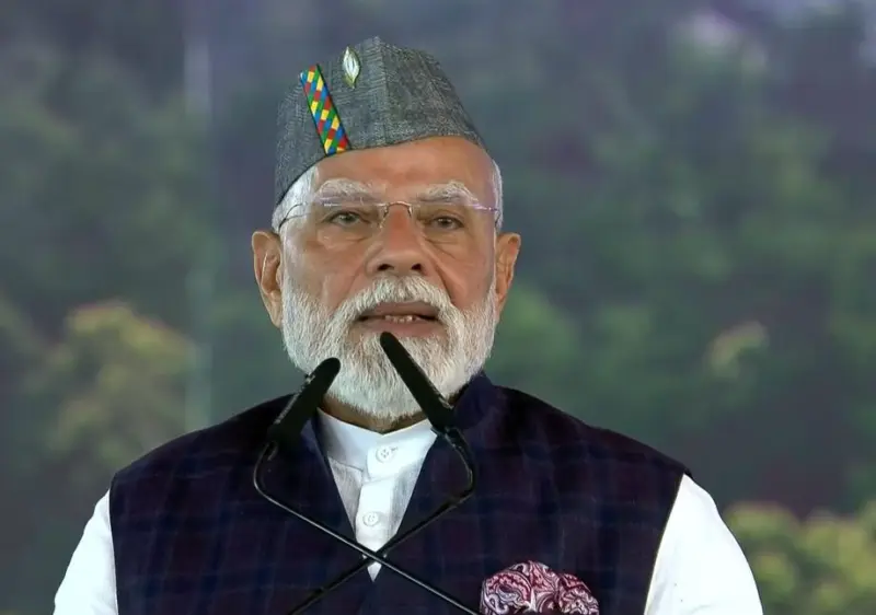 Prime Minister Narendra Modi pays tribute to Babasaheb Ambedkar, lauds Article 370 abrogation, UCC