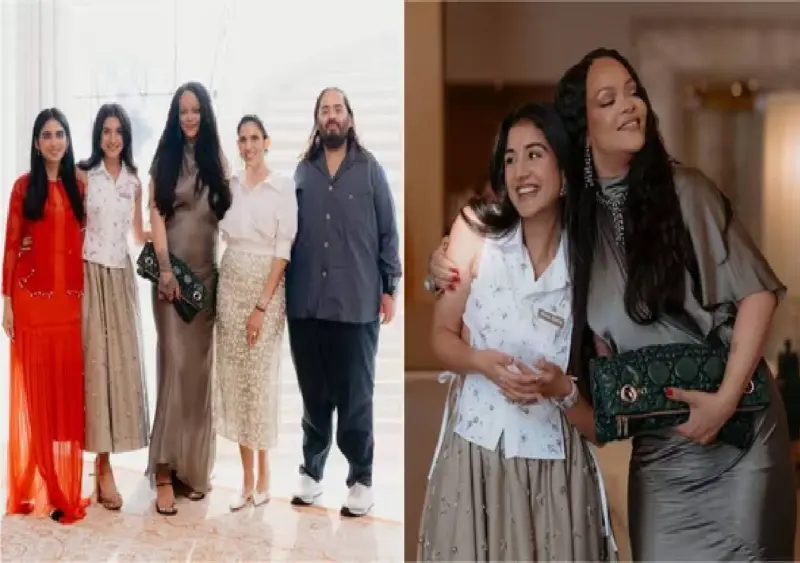 Rihanna joins Ambani celebration in Mumbai