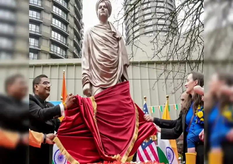 Swami Vivekananda statue unveiled in Seattle