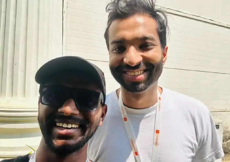 Security guard steals spotlight at YC Bengaluru event