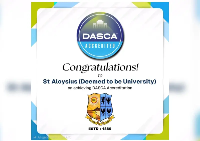 St Aloysius University earns prestigious DASCA accreditation