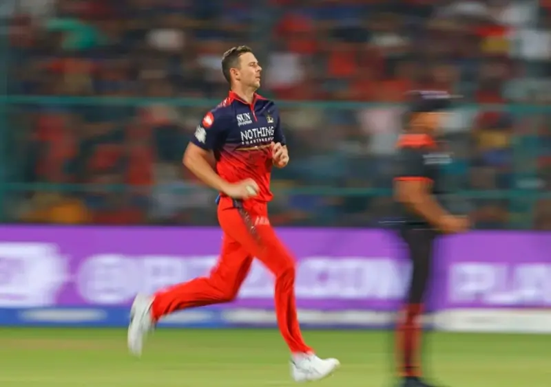Hazlewood on recovery after RCB win vs LSG