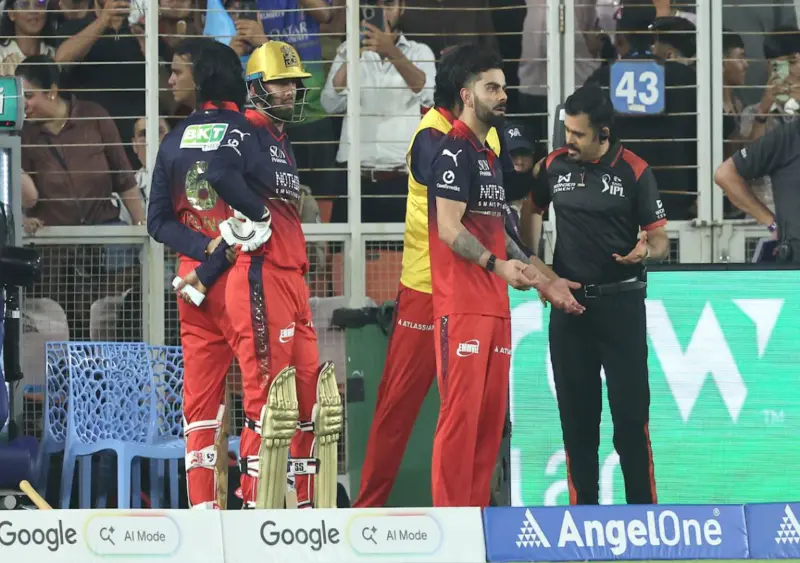 RCB reacts to Patidar catch controversy vs GT