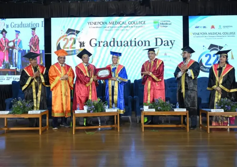 Yenepoya Medical College holds 22nd graduation day in Mangaluru