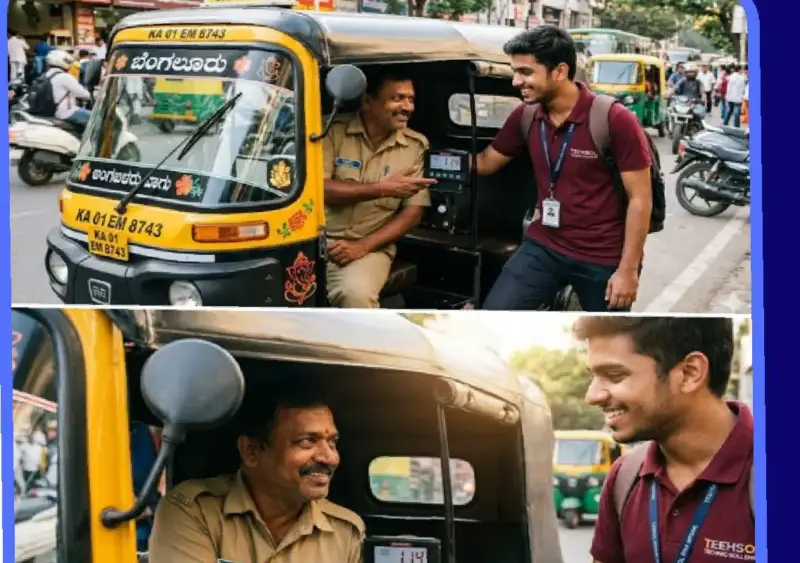 Auto driver's kind gesture to intern wins Bengaluru's heart