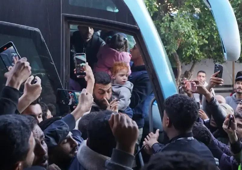 After two years, Gaza toddlers reunite with families in emotional return