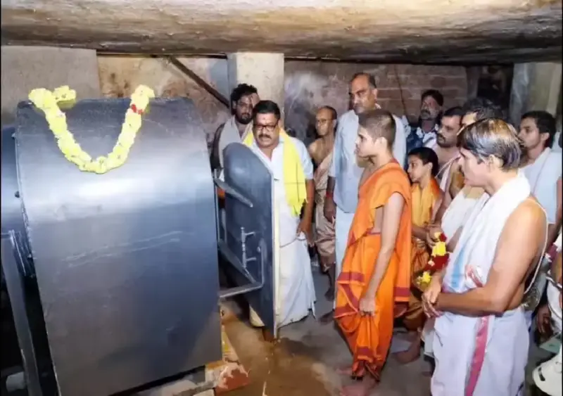 Udupi Sri Krishna Mutt sets up biogas plant amid LPG shortage