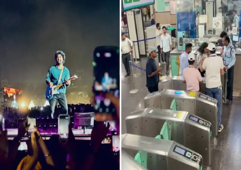 HCL gives free metro ride after Arijit Singh concert
