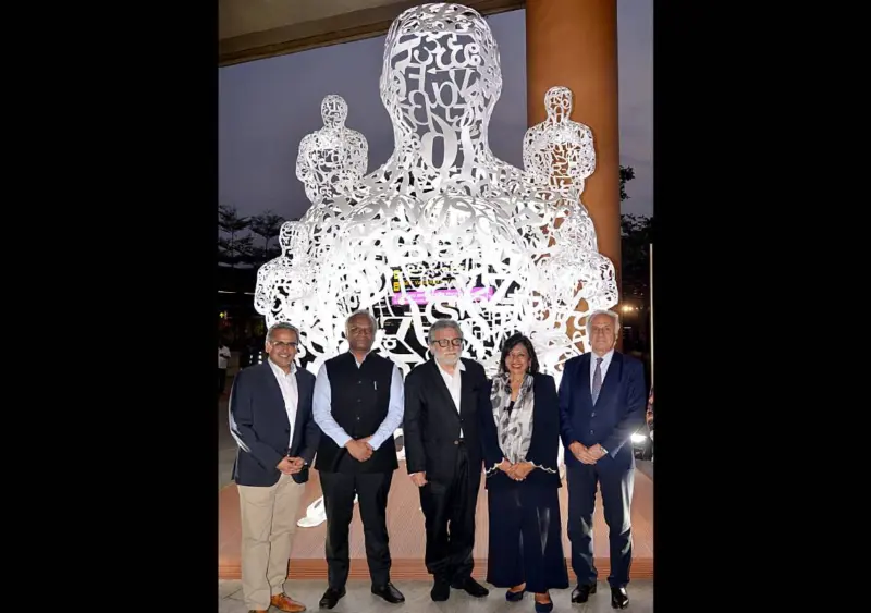 'Bengaluru's Soul' sculpture unveiled at airport