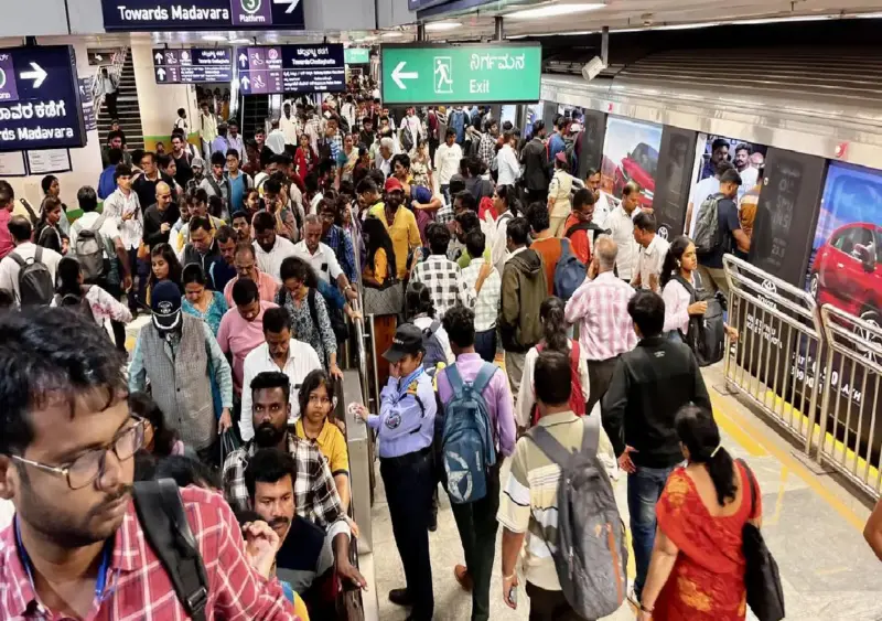 Bengaluru sees heavy congestion as migrants return after Deepavali
