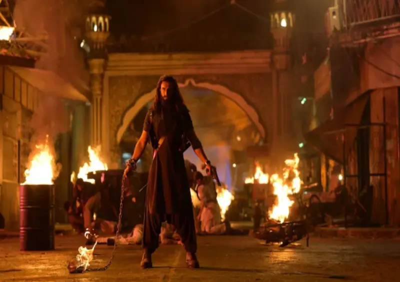 Ranveer Singh's real explosion stunt in Dhurandhar