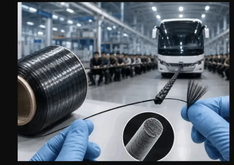 China Creates Hair-Thin Fibre, 10-Times Stronger Than Steel: T1200-grade carbon fibre