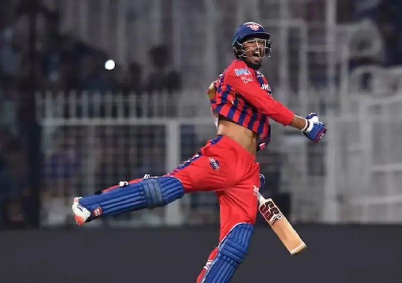 Unknown youngster stuns KKR with Dhoni-style finishing