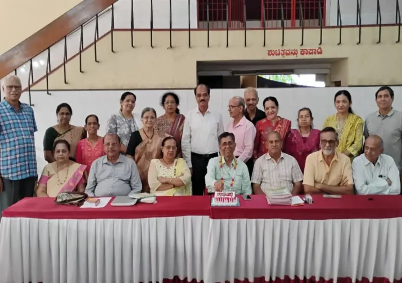 Konkani Reading Club session held at GSB Seva Sangha hall