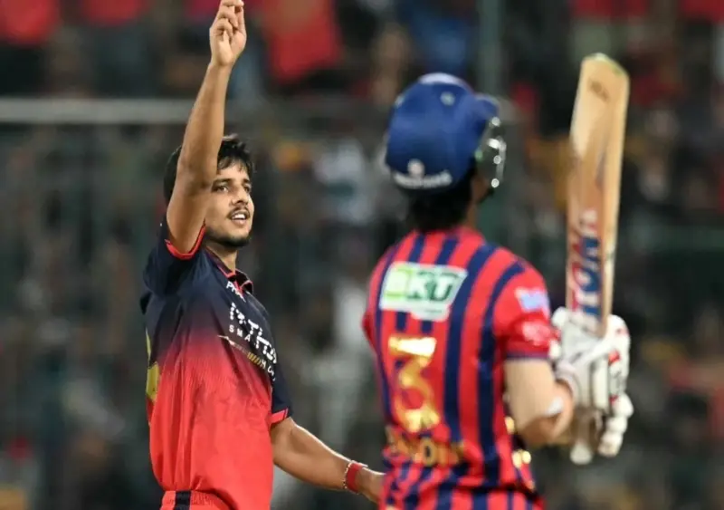 Rasikh Salam Dar shines in RCB win vs LSG IPL 2026