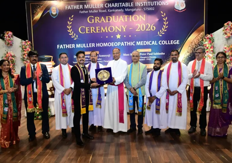 Father Muller Homoeopathic College holds 36th graduation ceremony