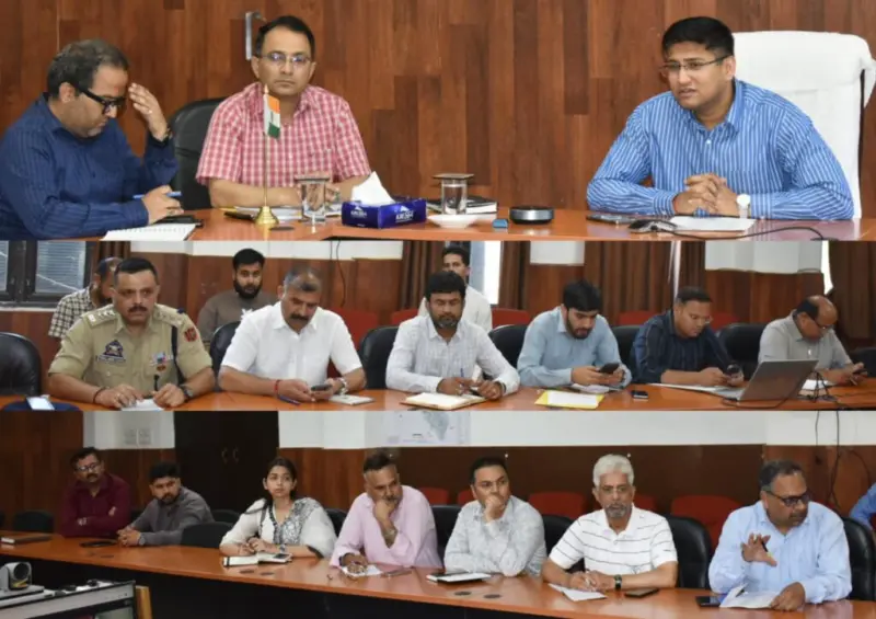 DC Reasi reviews functioning of District Telecom Committee