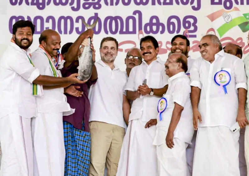 UDF Sweeps Kerala, Congress Set to Lead Government, Left's Decade-Long Rule Ends