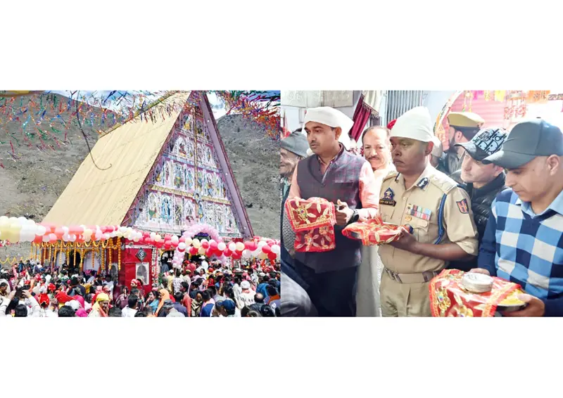 Div Com, IGP pay obeisance at revered shrine