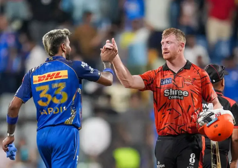SRH complete fourth-highest run chase in IPL history, down MI by 6 wickets