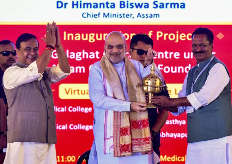 Cong 'Pocketed' Rs 150 Cr Per Annum From Assam Healthcare Budget During 15 Yrs Of Rule: Shah