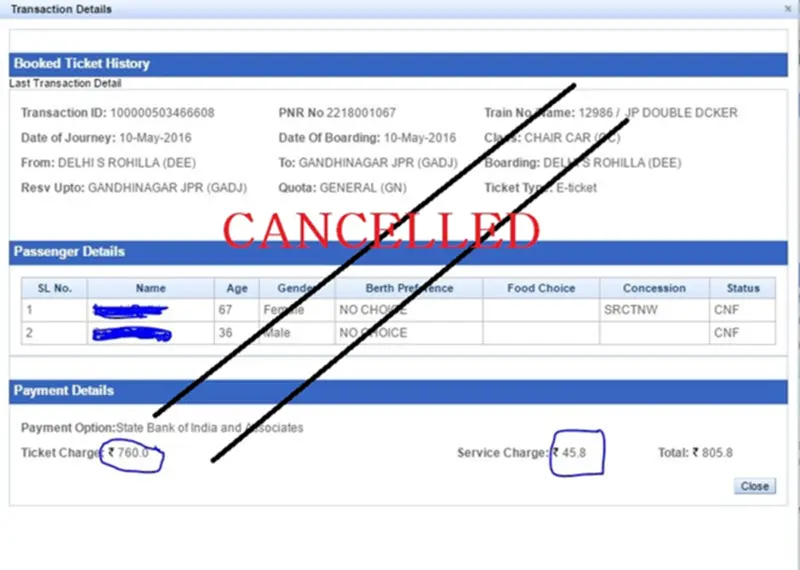 Rail Ticket Cancellation Rules: Now, Canceling a Train Ticket Within 8 Hours Will Result in a Total Loss, No Refund Will Be Issued..