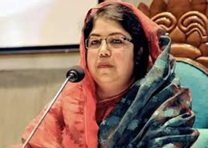 Bangladesh's first female speaker Shirin Sharmin Chaudhury arrested in Dhaka