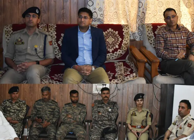 Joint security review conducted at Shiv Khori Shrine- Ransoo