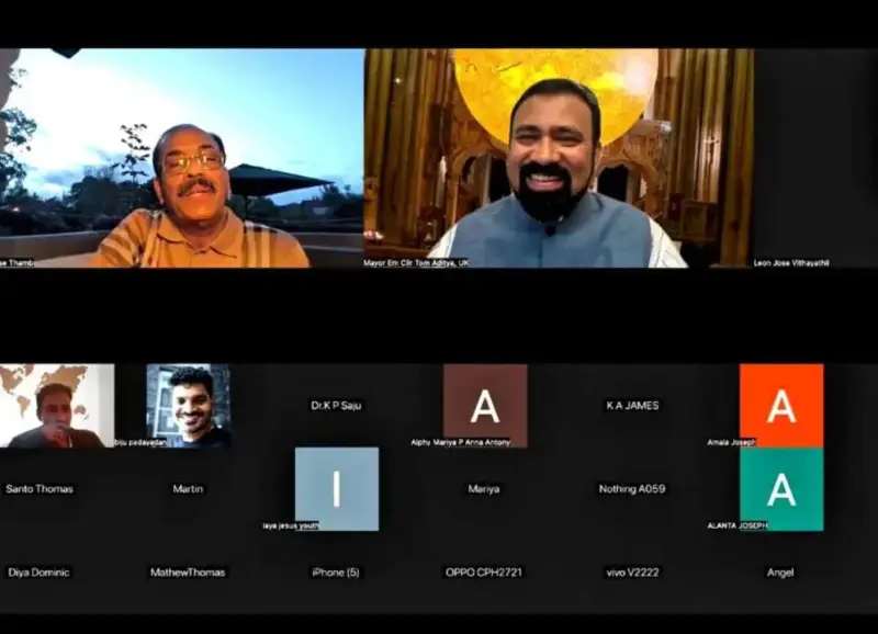 സഭയും പ്രവാസ ജീവിതവും' എന്ന വിഷയം ആസ്പദമാക്കി കത്തോലിക്കാ കോണ്‍ഗ്രസ് ഗ്ലോബല്‍ ടീമിന്റെ ആഭിമുഖ്യത്തില്‍ സംഘടിപ്പിച്ച അന്താരാഷ്ട്ര വെബിനാര്‍ ശ്രദ്ധേയം