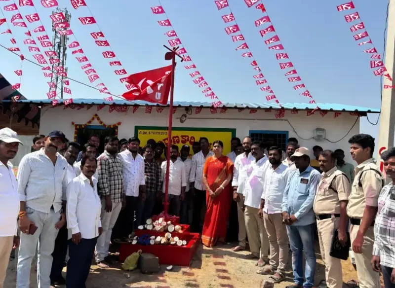 కౌడిపల్లి లో ఘనంగా మే డే సంబరాలు
