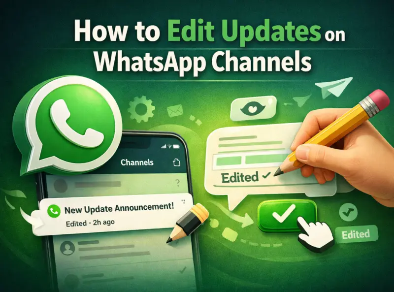 WhatsApp Channels Guide: How to Edit Updates After Posting